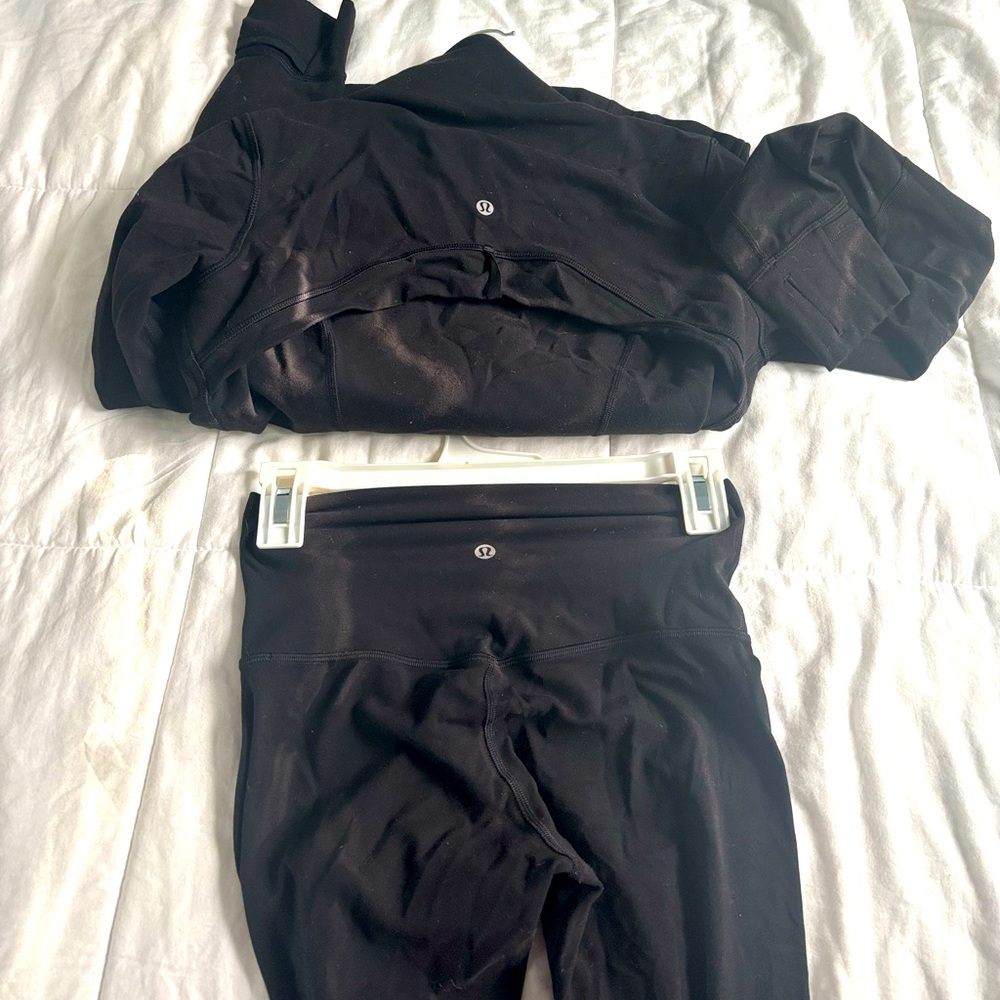 lululemon leggings and define jacket